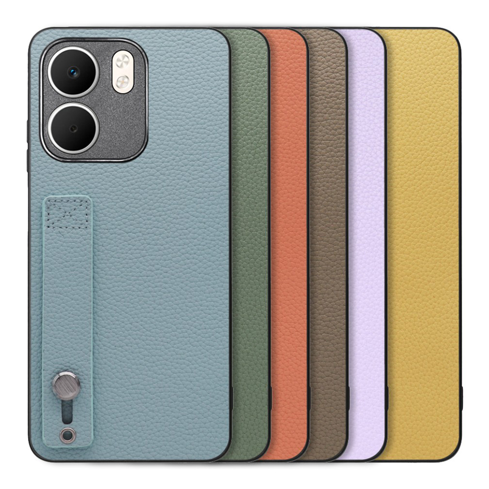 [ LOOF HOLD-SHELL ] OPPO A5x オッポ スマホケース 背面 ケース カバー ハードケース 背面ベルト 本革 ストラップホール [ OPPO A5x ]