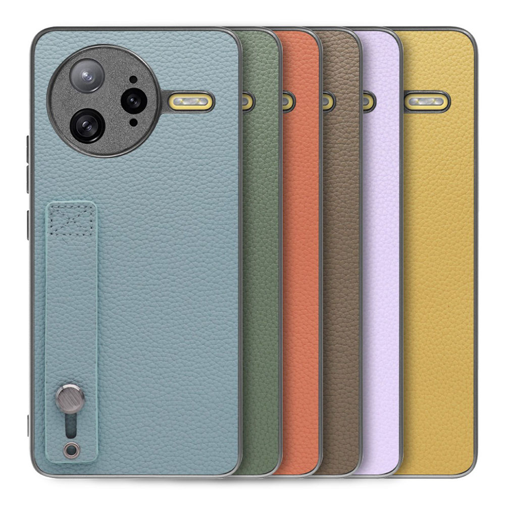 [ LOOF HOLD-SHELL ] POCO F7 Ultra Xiaomi シャオミ スマホケース 背面 ケース カバー ハードケース 背面ベルト 本革 ストラップホール [ POCO F7 Ultra ]