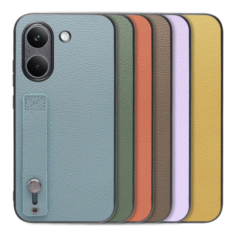 [ LOOF HOLD-SHELL ] POCO X8 Pro Xiaomi シャオミ スマホケース 背面 ケース カバー ハードケース 背面ベルト 本革 ストラップホール [ POCO X8 Pro ]