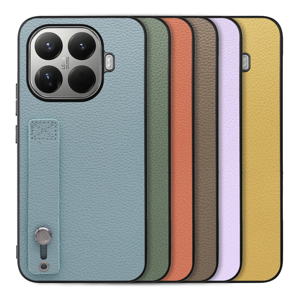 [ LOOF HOLD-SHELL ] Xiaomi 15T Pro シャオミ 15T Pro スマホケース 背面 ケース カバー ハードケース 背面ベルト 本革 ストラップホール [ Xiaomi 15T Pro ]