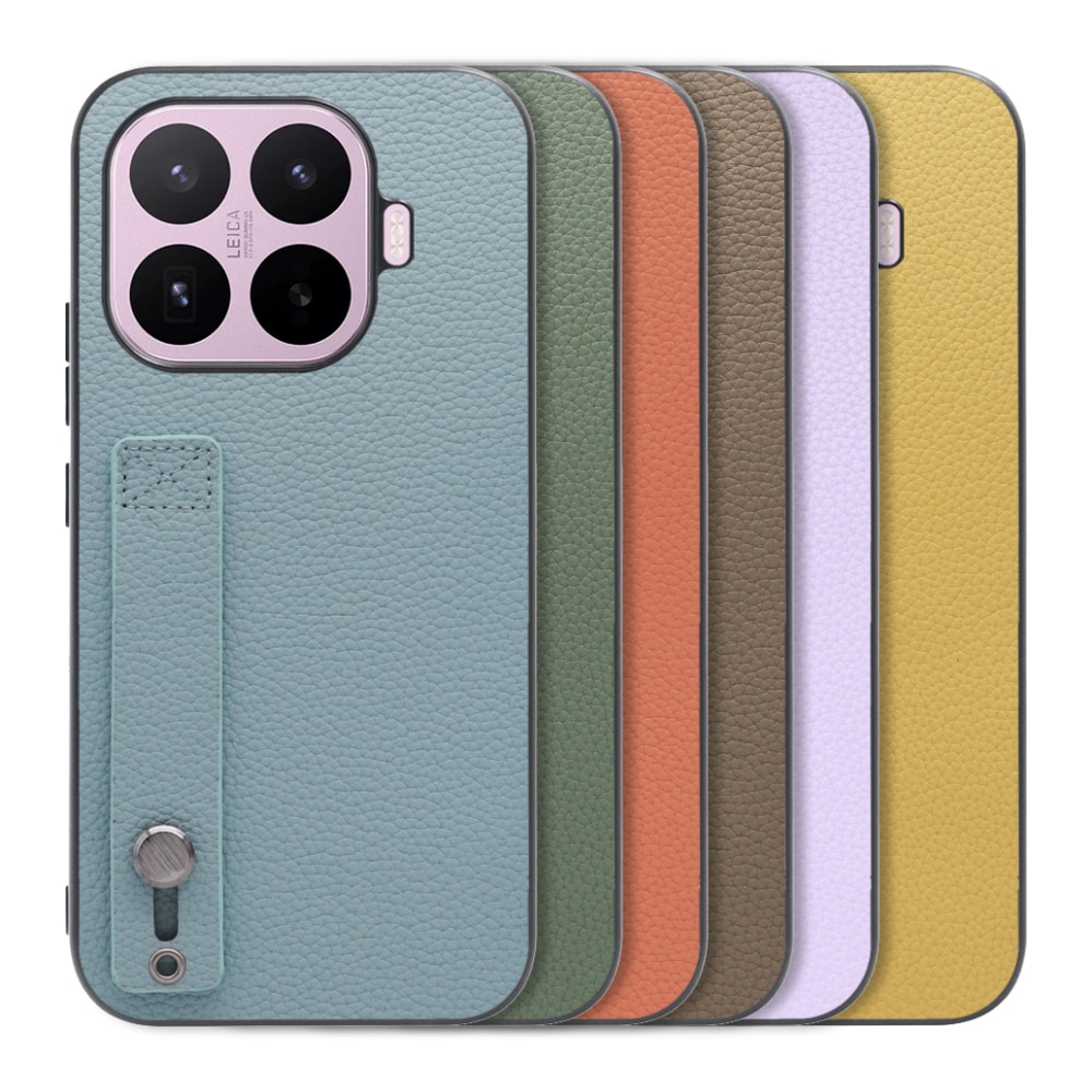 [ LOOF HOLD-SHELL ] Xiaomi 17T シャオミ スマホケース 背面 ケース カバー ハードケース 背面ベルト 本革 ストラップホール [ Xiaomi 17T ]