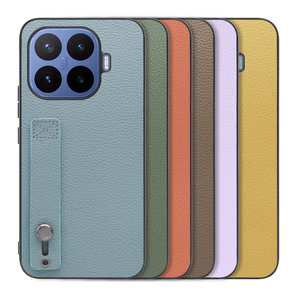 [ LOOF HOLD-SHELL ] Xiaomi 17T Pro シャオミ スマホケース 背面 ケース カバー ハードケース 背面ベルト 本革 ストラップホール [ Xiaomi 17T Pro ]