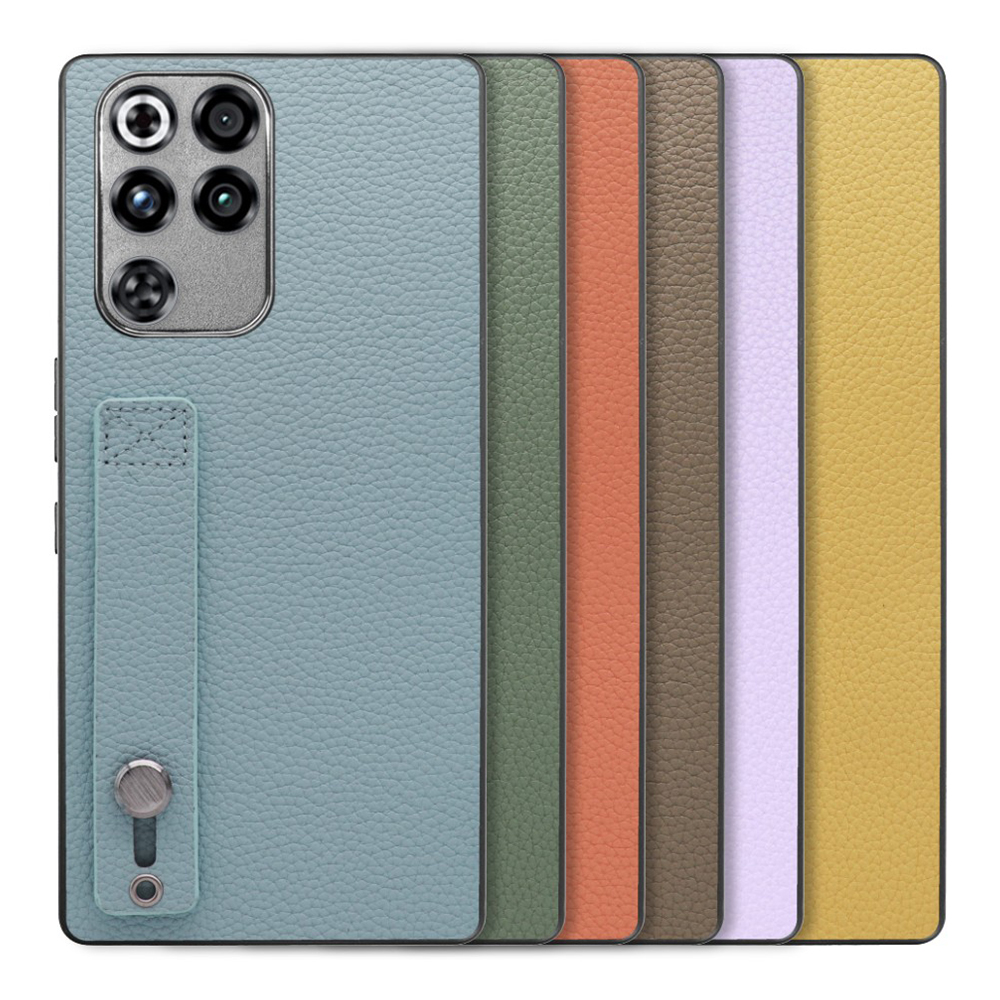 [ LOOF HOLD-SHELL ] REDMAGIC 11 Pro NX809J ZTE nubia スマホケース 背面 ケース カバー ハードケース 背面ベルト 本革 ストラップホール [ REDMAGIC 11 Pro ]