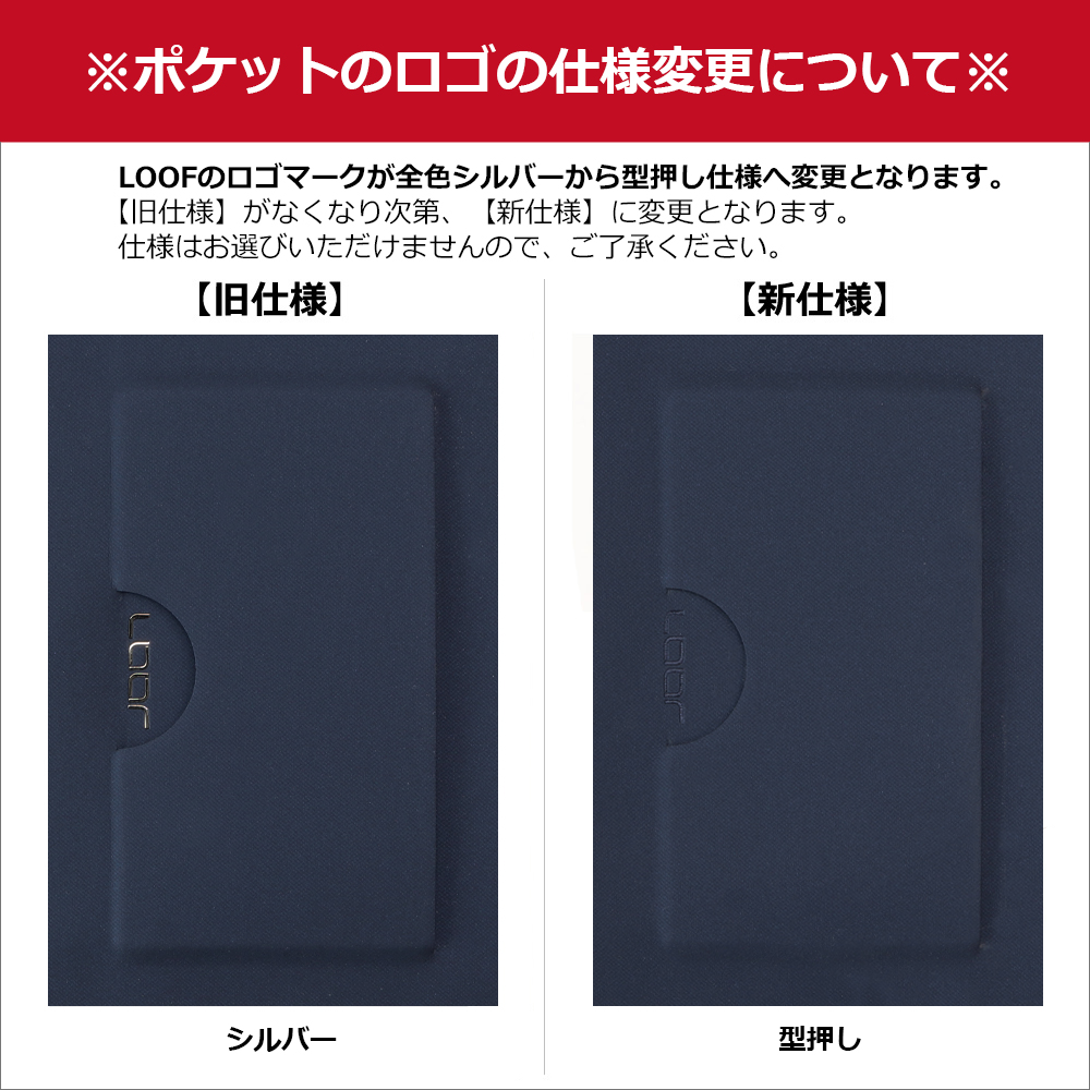 LOOF SKIN SLIM-SLOT iPhone 14 Pro Max 用 [レッド] スマホケース スマホカバー 背面カード 収納付き 薄い ポケット カード収納