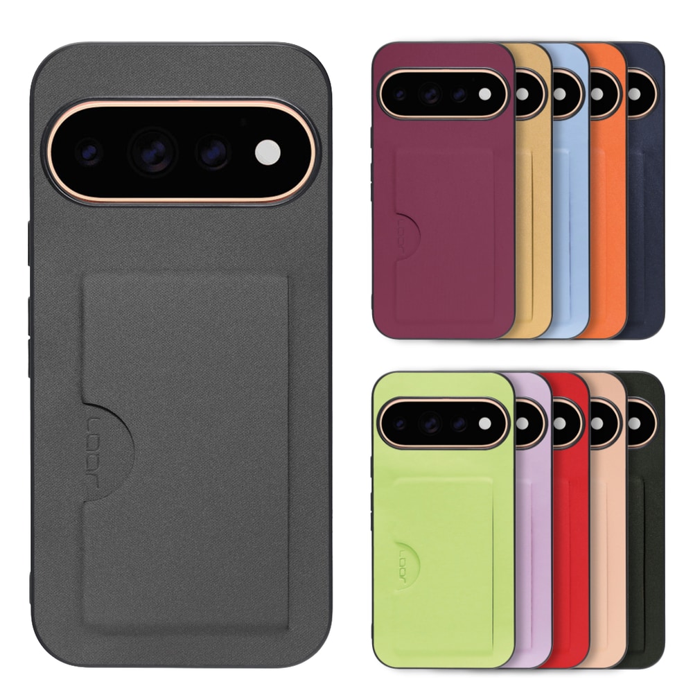 [ LOOF SKIN SLIM-SLOT ] Google Pixel 11 Pro  スマホケース 背面 ケース カバー ハードケース カード収納 PUレザー ストラップホール [ Google Pixel 11 Pro ]