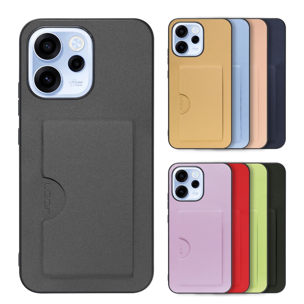 [ LOOF SKIN SLIM-SLOT ] OPPO Reno15 A CPH2801 A601OP スマホケース 背面 ケース カバー ハードケース ストラップホール [ OPPO Reno15 A ]