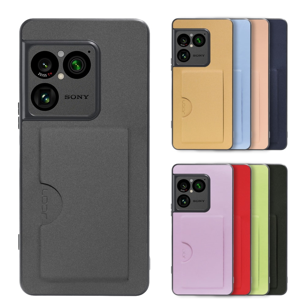 [ LOOF SKIN SLIM-SLOT ] Xperia 1 VIII XQ-GE44 SO-51G スマホケース 背面 ケース カバー ハードケース ストラップホール [ Xperia 1 VIII ]