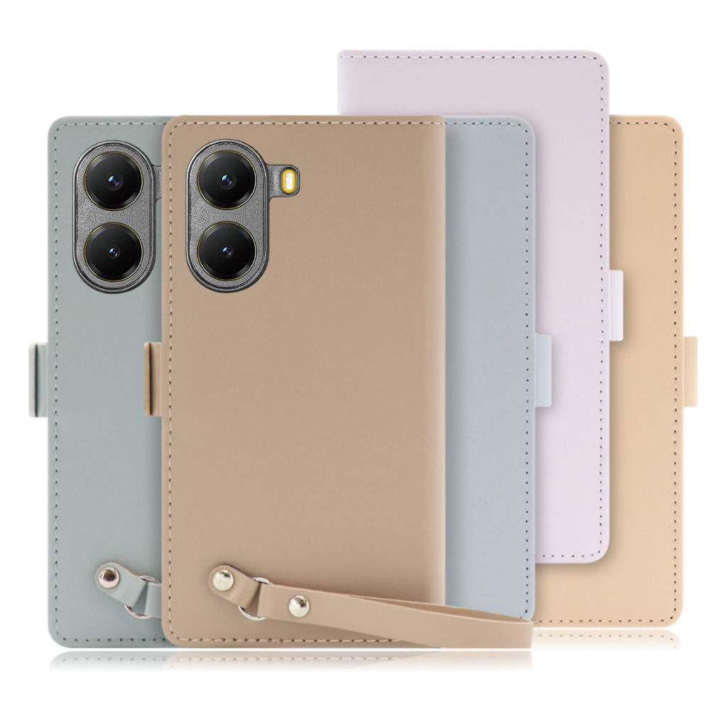 [ LOOF MACARON ] POCO X7 Pro Xiaomi スマホケース ケース カバー 手帳型ケース カード収納 ストラップ ベルト付き マグネット付き 本革 [ POCO X7 Pro ]