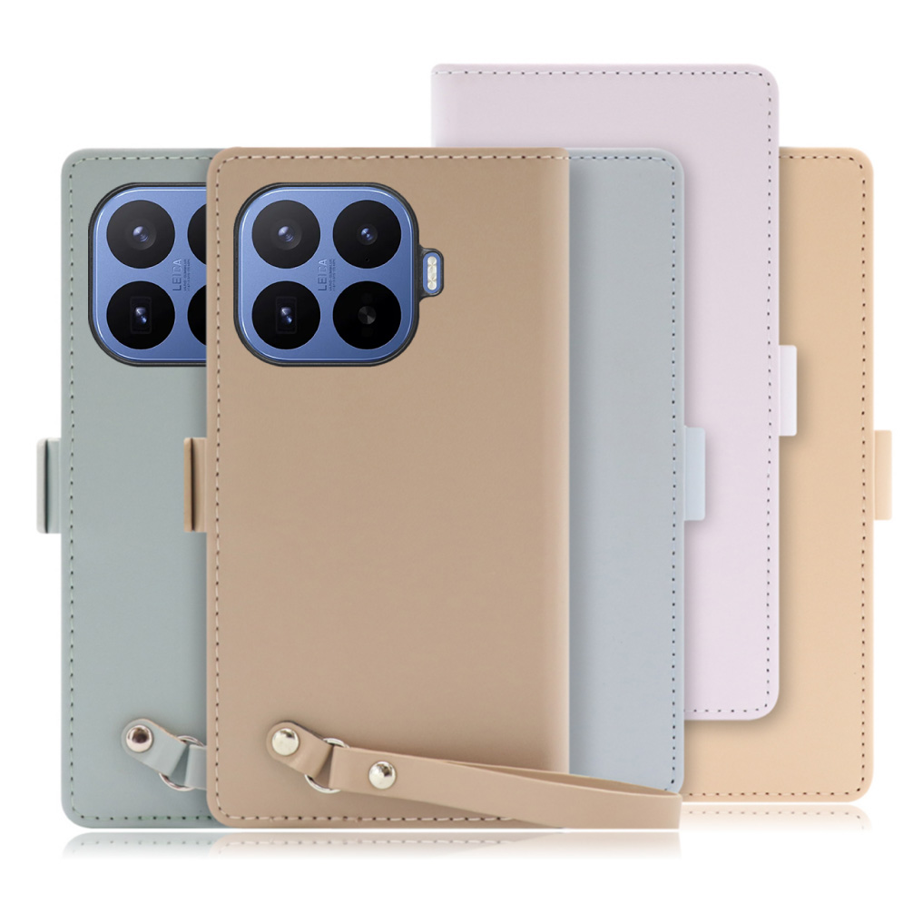 [ LOOF MACARON ] Xiaomi 17T Pro シャオミ スマホケース ケース カバー 手帳型ケース カード収納 ストラップ ベルト付き マグネット付き 本革 [ Xiaomi 17T Pro ]