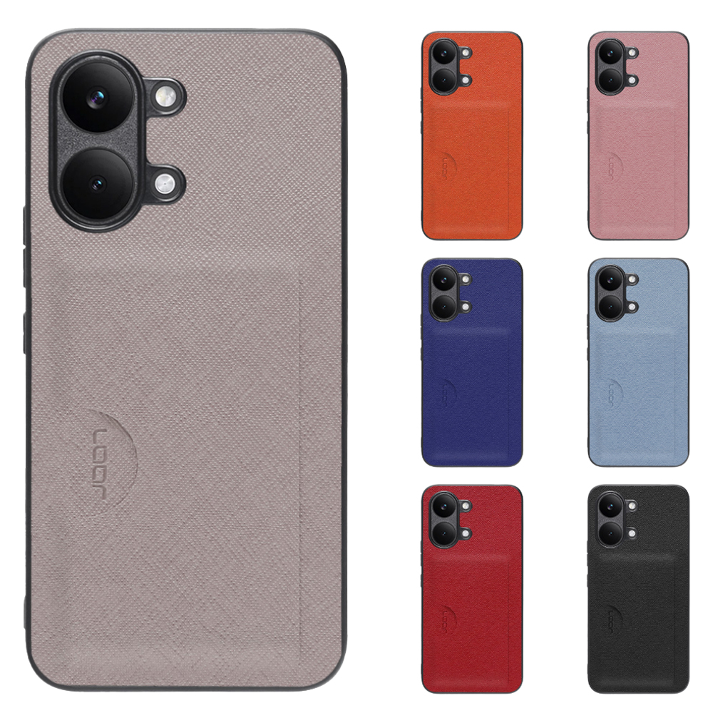 [ LOOF CASUAL-SLOT ] POCO X8 Pro Max Xiaomi シャオミ スマホケース 背面 カード入れ カードポケット ケース カバー ハードケース カード収納 ストラップホール [ POCO X8 Pro Max ]