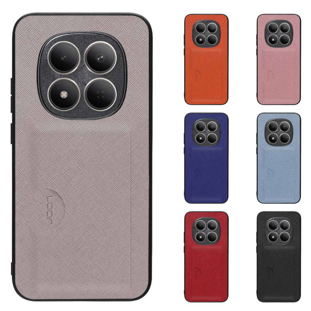 [ LOOF CASUAL-SLOT ] REDMI Note 15 Pro 5G Xiaomi スマホケース 背面 カード入れ カードポケット ケース カバー ハードケース カード収納 ストラップホール [ REDMI Note 15 Pro 5G ]