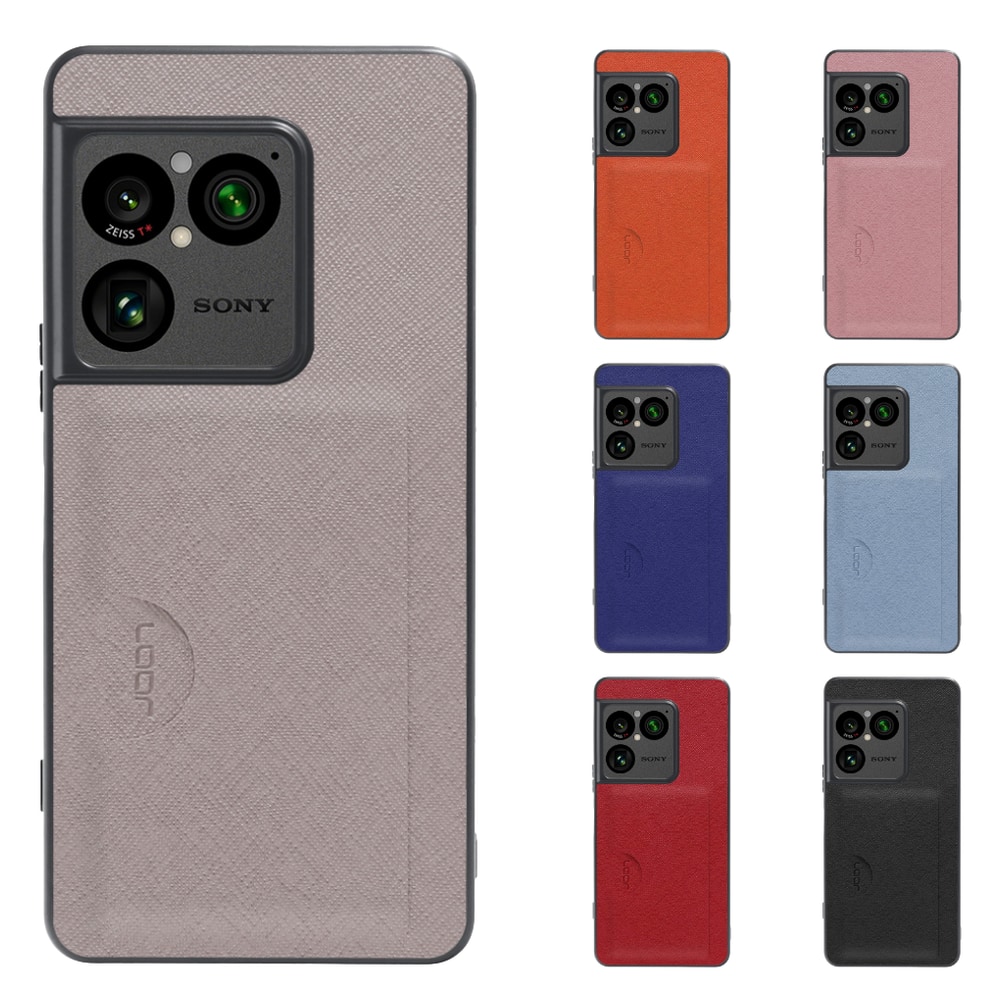 [ LOOF CASUAL-SLOT ] Xperia 1 VIII XQ-GE44 SO-51G スマホケース 背面 カード入れ カードポケット ケース カバー ハードケース カード収納 ストラップホール [ Xperia 1 VIII ]