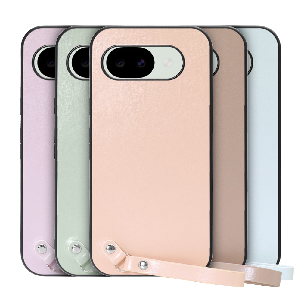 [ LOOF MACARON-SHELL ] Google Pixel 10a グーグル ピクセル スマホケース 背面 ケース カバー ハードケース ストラップ付き 本革 ストラップホール [ Google Pixel 10a ]