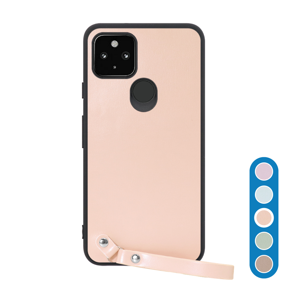 [ LOOF MACARON-SHELL ] Google Pixel 4a 5G pixel4a5g googlepixel4a5g スマホケース 背面 ケース カバー ハードケース ストラップ付き 本革 ストラップホール [ Google Pixel 4a 5G ]