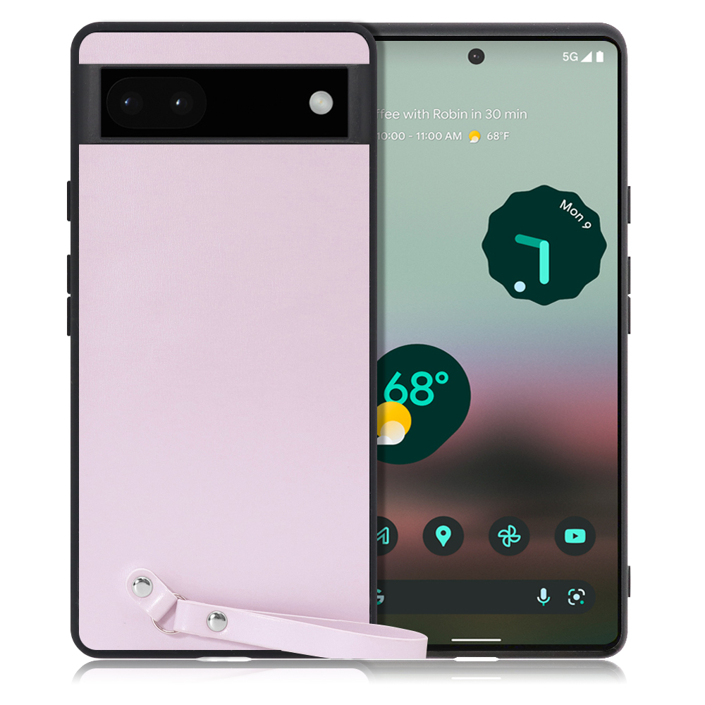 [ LOOF MACARON-SHELL ] Google Pixel 6a googlepixel6a pixel6a スマホケース 背面 ケース カバー ハードケース ストラップ付き 本革 ストラップホール [ Google Pixel 6a ]