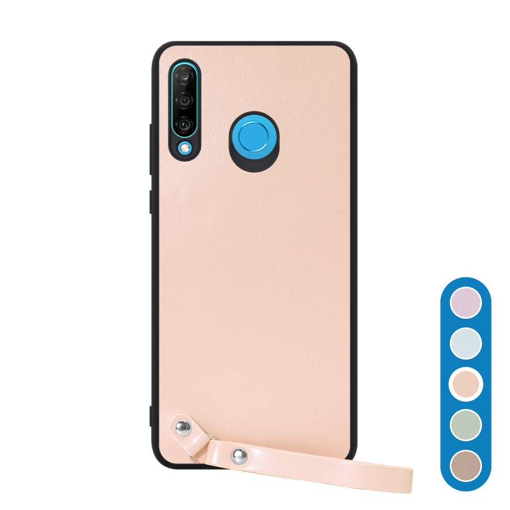 [ LOOF MACARON-SHELL ] HUAWEI P30 lite / P30 lite Premium p30lite p30litepremium スマホケース 背面 ケース カバー ハードケース ストラップ付き 本革 ストラップホール [ HUAWEI P30 lite / lite Premium ]