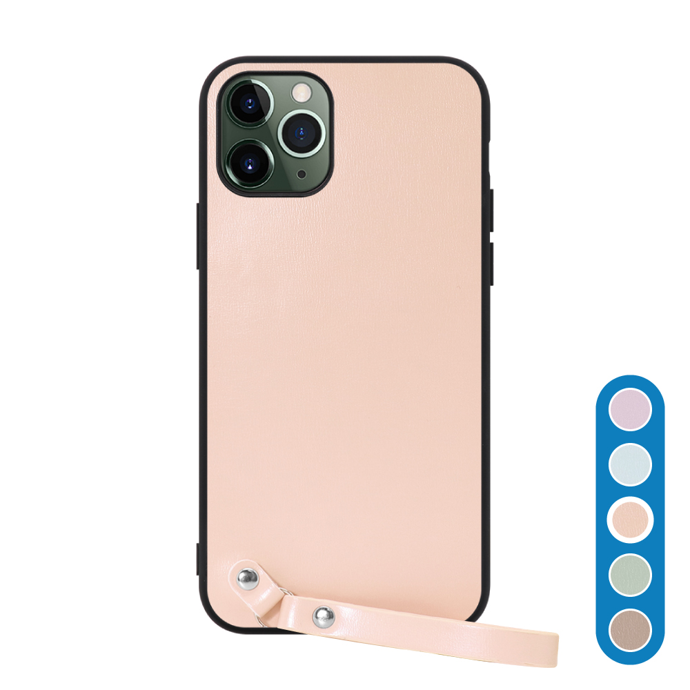 [ LOOF MACARON-SHELL ] iPhone 11 Pro iPhone11pro 11pro スマホケース 背面 ケース カバー ハードケース ストラップ付き 本革 ストラップホール [ iPhone 11 Pro ]