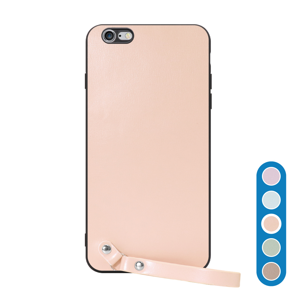 [ LOOF MACARON-SHELL ] iPhone 6 Plus / 6s Plus iphone6plus iphone6splus 6plus 6splus スマホケース 背面 ケース カバー ハードケース ストラップ付き 本革 ストラップホール [ iPhone 6 Plus / 6s Plus ]