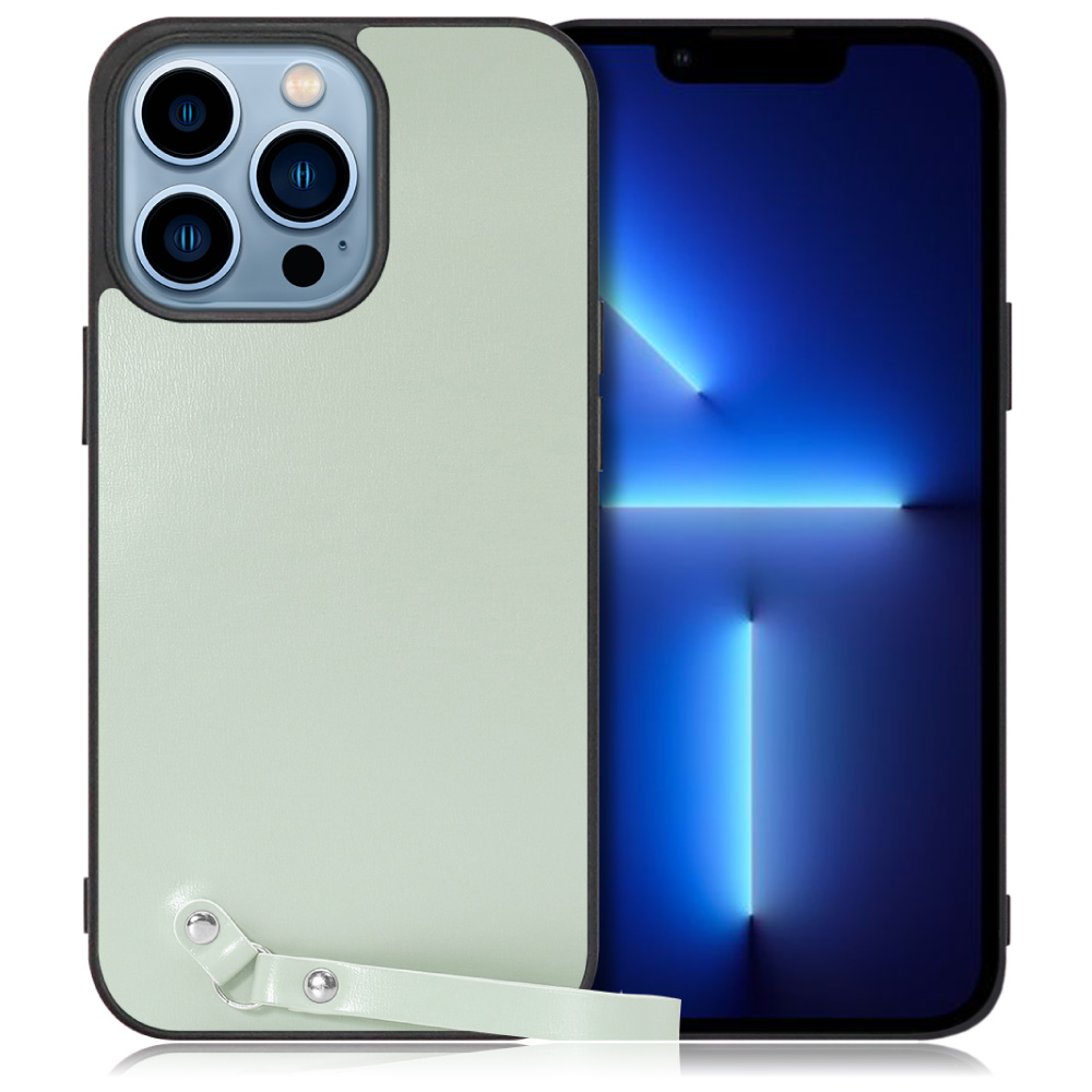 [ LOOF MACARON-SHELL ] iPhone 13 Pro iphone13pro 13pro プロ スマホケース 背面 ケース カバー ハードケース ストラップ付き 本革 ストラップホール [ iPhone 13 Pro ]