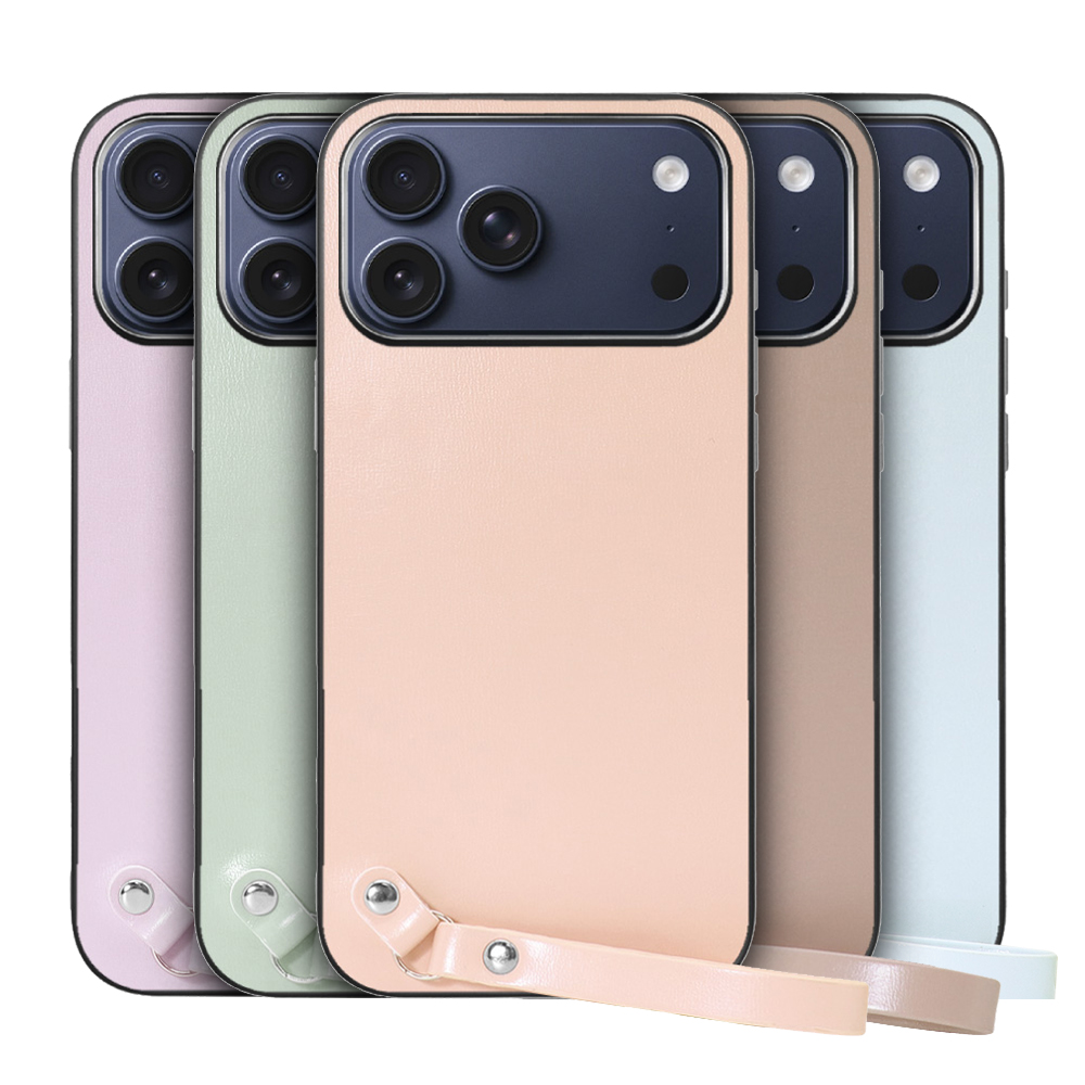 [ LOOF MACARON-SHELL ] iPhone 17 Pro Max iPhone17 Pro Max アイフォン17 プロ マックス スマホケース 背面 ケース カバー ハードケース ストラップ付き 本革 ストラップホール [ iPhone 17 Pro Max 用 ]