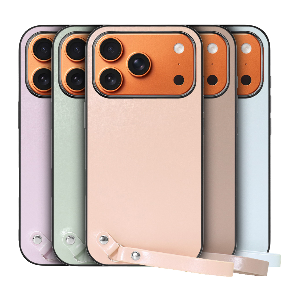 [ LOOF MACARON-SHELL ] iPhone 17 Pro iPhone17 Pro アイフォン17 プロ スマホケース 背面 ケース カバー ハードケース ストラップ付き 本革 ストラップホール [ iPhone 17 Pro 用 ]
