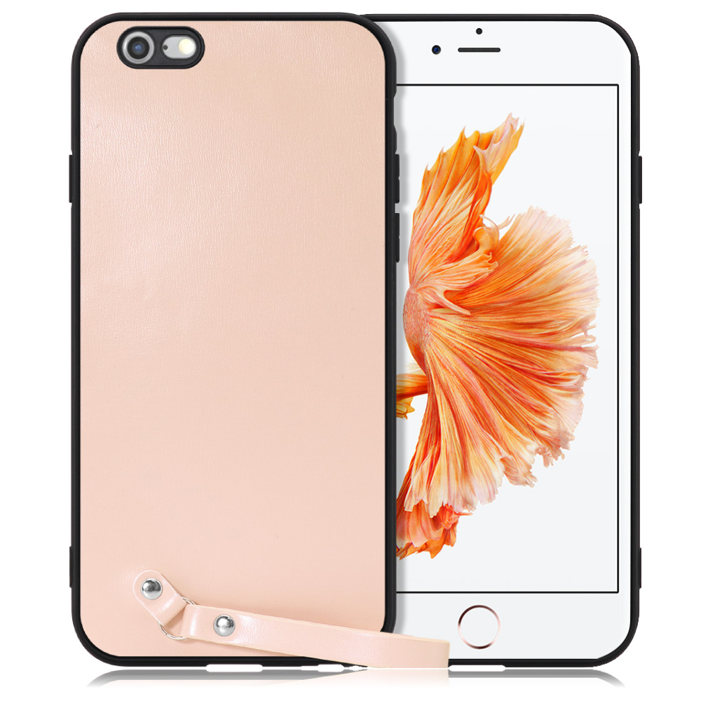 [ LOOF MACARON-SHELL ] iPhone 6 / 6s iphone6 iphone6s スマホケース 背面 ケース カバー ハードケース ストラップ付き 本革 ストラップホール [ iPhone 6 / 6s ]