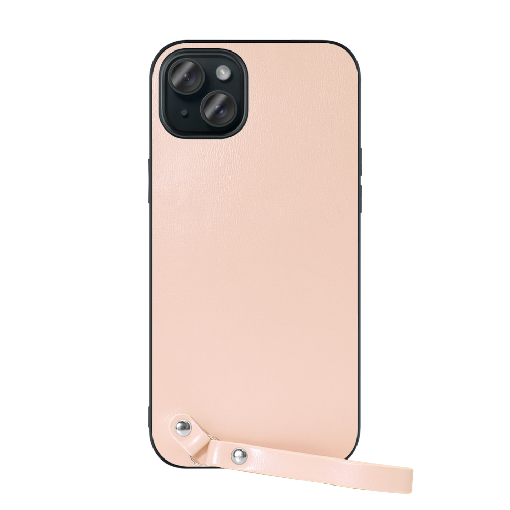 [ LOOF MACARON-SHELL ] iPhone 15 Plus iPhone15 Plus アイフォン15 プラス iPhone 15 Plus 15Plus アイフォン 15 スマホケース 背面 ケース カバー ハードケース ストラップ付き 本革 ストラップホール [ iPhone 15 Plus ]