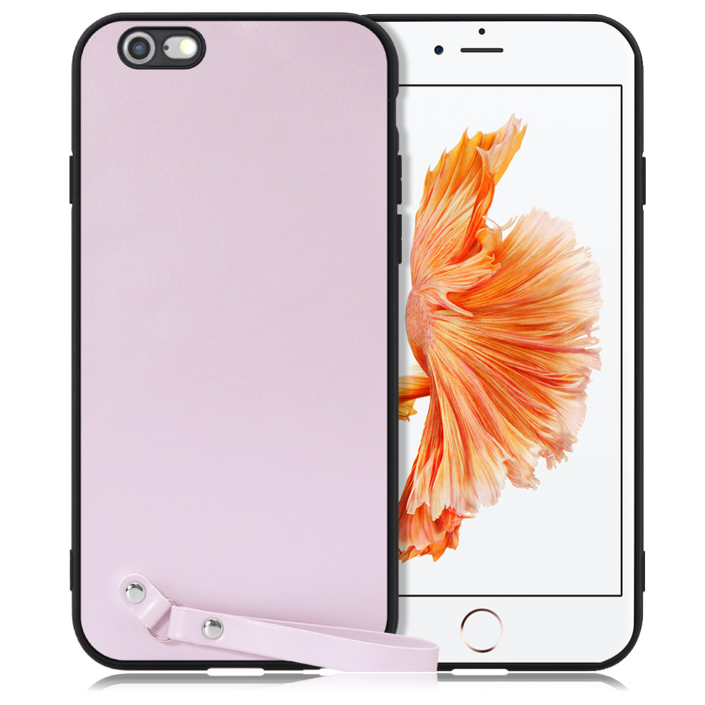[ LOOF MACARON-SHELL ] iPhone 6 / 6s iphone6 iphone6s スマホケース 背面 ケース カバー ハードケース ストラップ付き 本革 ストラップホール [ iPhone 6 / 6s ]