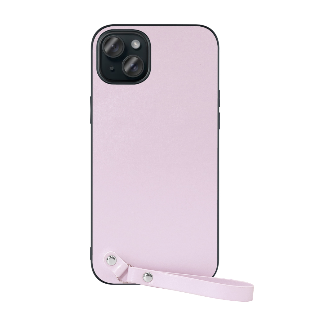 [ LOOF MACARON-SHELL ] iPhone 15 Plus iPhone15 Plus アイフォン15 プラス iPhone 15 Plus 15Plus アイフォン 15 スマホケース 背面 ケース カバー ハードケース ストラップ付き 本革 ストラップホール [ iPhone 15 Plus ]