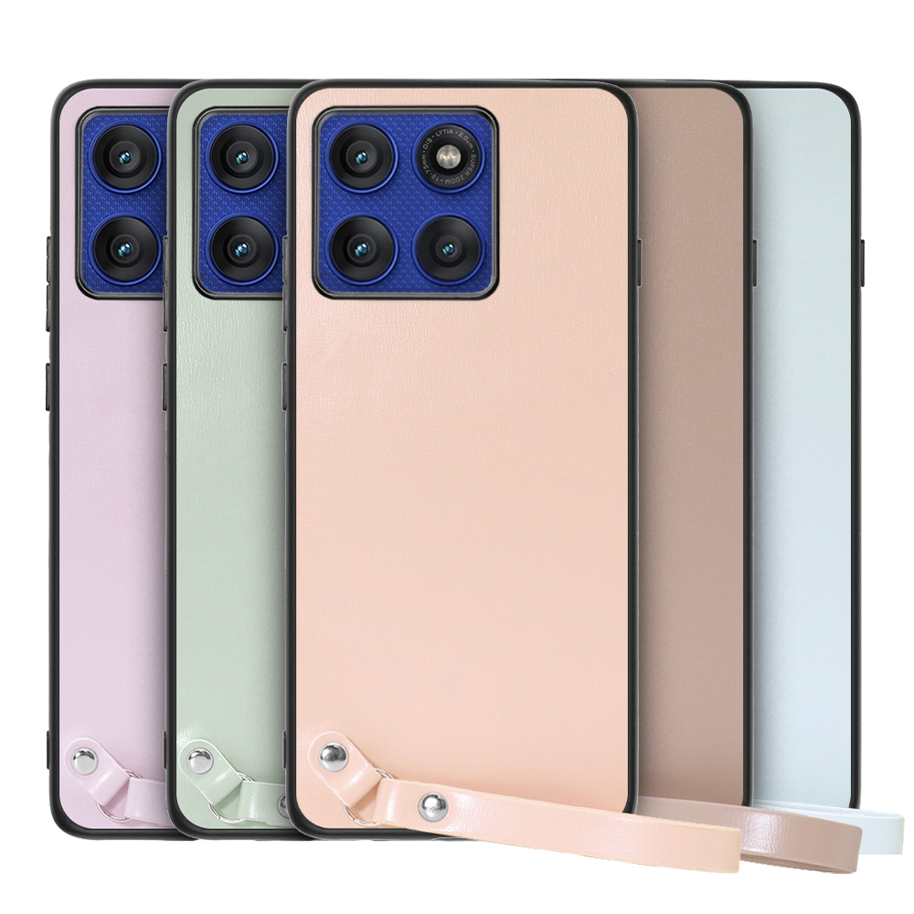 [ LOOF MACARON-SHELL ] motorola edge 60 pro / 60s pro  スマホケース 背面 ケース カバー ハードケース ストラップ付き 本革 ストラップホール [ motorola edge 60 pro / 60s pro ]
