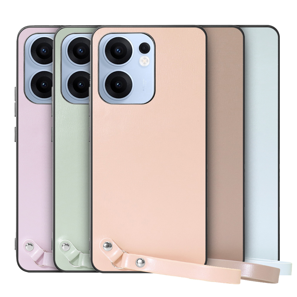 [ LOOF MACARON-SHELL ] OPPO Reno13 A  スマホケース 背面 ケース カバー ハードケース ストラップ付き 本革 ストラップホール [ OPPO Reno13 A ]