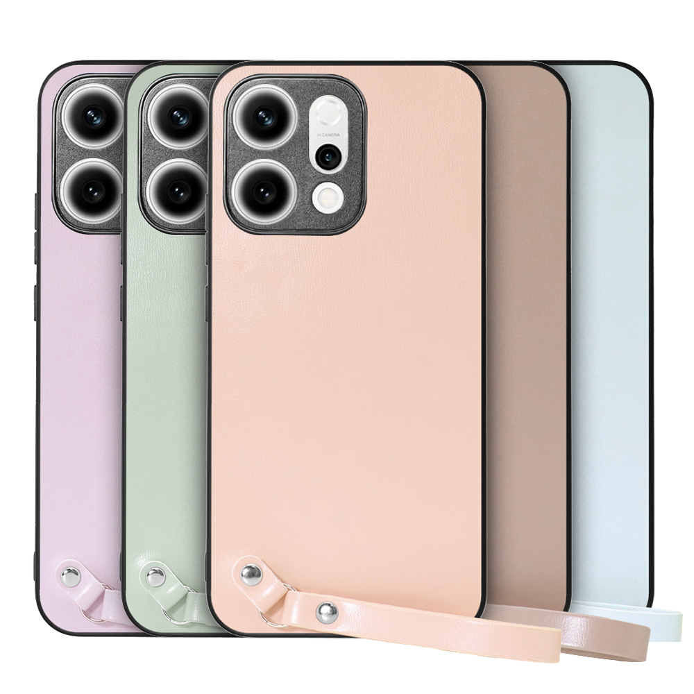 [ LOOF MACARON-SHELL ] OPPO Reno14 5G  スマホケース 背面 ケース カバー ハードケース ストラップ付き 本革 ストラップホール [ OPPO Reno14 5G ]