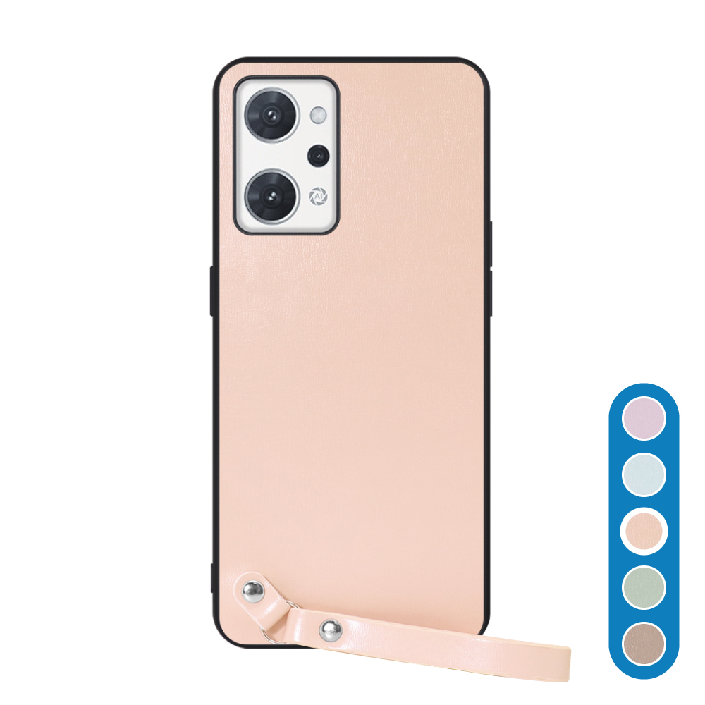 [ LOOF MACARON-SHELL ] OPPO Reno7 A / Reno9 A OPG04 / CPH2523 reno7a reno 7a reno9a reno 9a スマホケース 背面 ケース カバー ハードケース ストラップ付き 本革 ストラップホール [ OPPO Reno7 A / Reno9 A ]