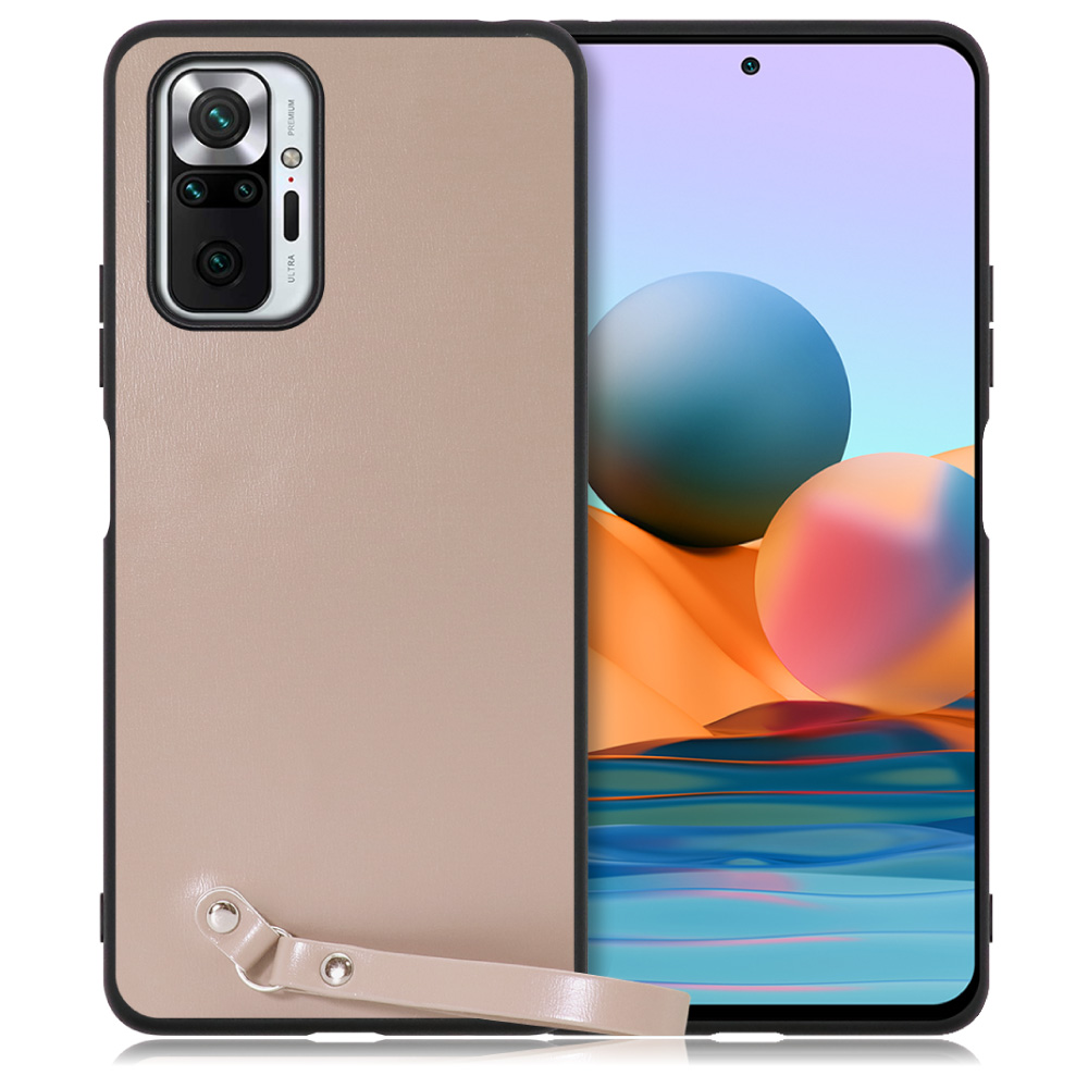 [ LOOF MACARON-SHELL ] Xiaomi Redmi Note 10 Pro redminote10pro note10pro redminote 10pro スマホケース 背面 ケース カバー ハードケース ストラップ付き 本革 ストラップホール [ Redmi Note 10 Pro ]