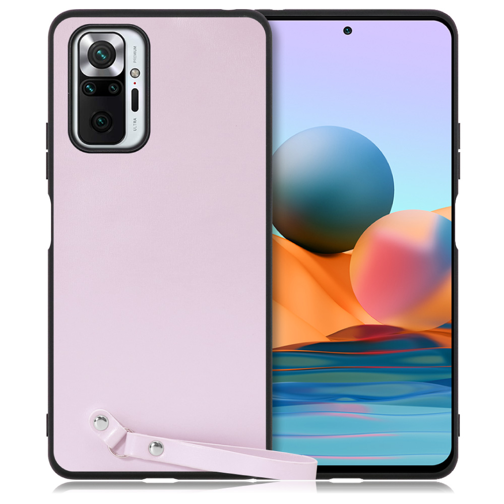 [ LOOF MACARON-SHELL ] Xiaomi Redmi Note 10 Pro redminote10pro note10pro redminote 10pro スマホケース 背面 ケース カバー ハードケース ストラップ付き 本革 ストラップホール [ Redmi Note 10 Pro ]