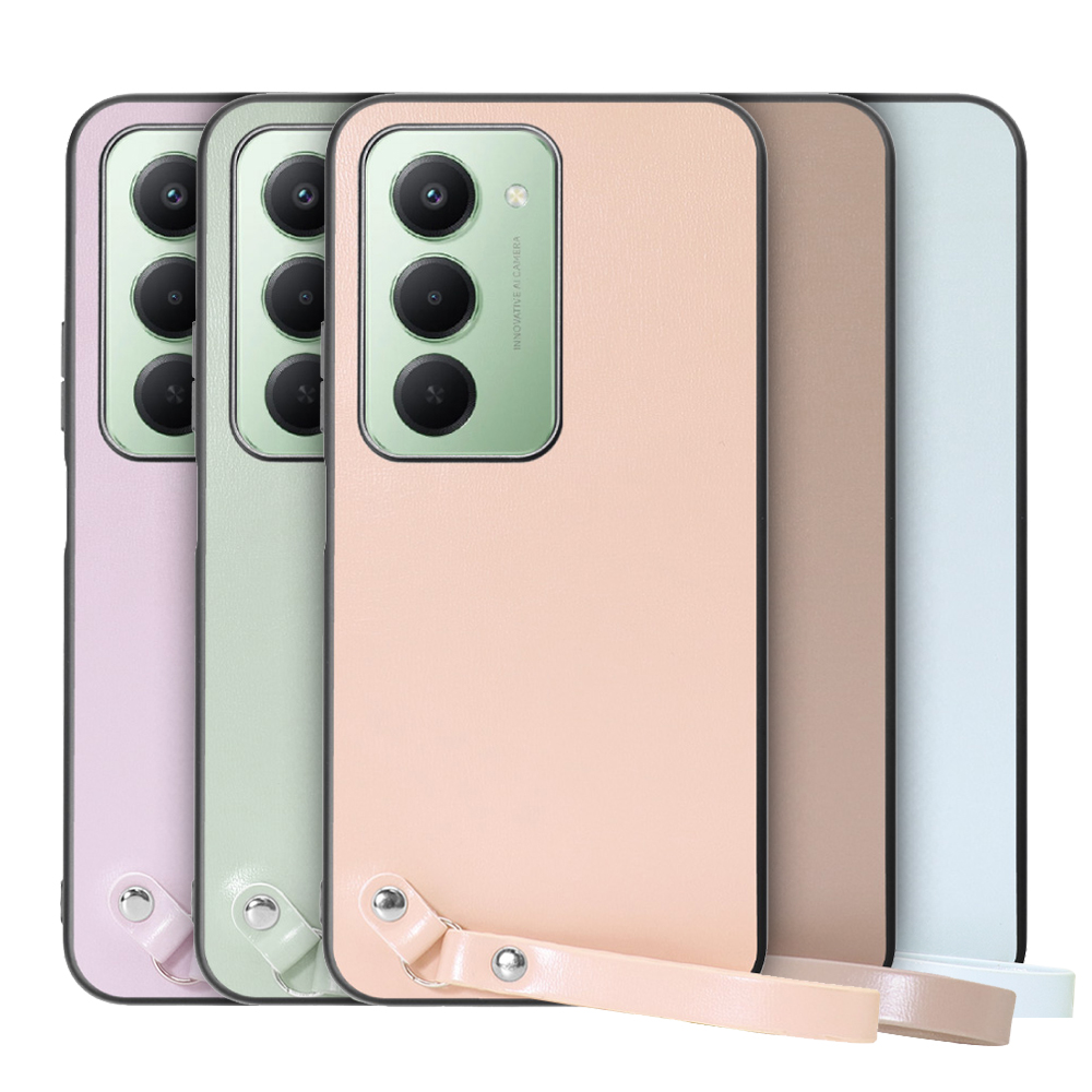 [ LOOF MACARON-SHELL ] Xiaomi REDMI 15 5G  スマホケース 背面 ケース カバー ハードケース ストラップ付き 本革 ストラップホール [ Xiaomi REDMI 15 5G ]