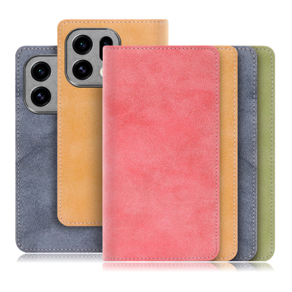 [ LOOF SIKI ] OPPO Find X9 OPG07 CPH2797 スマホケース ケース カバー 手帳型ケース カード収納 マグネットなし ベルトなし [ OPPO Find X9 ]