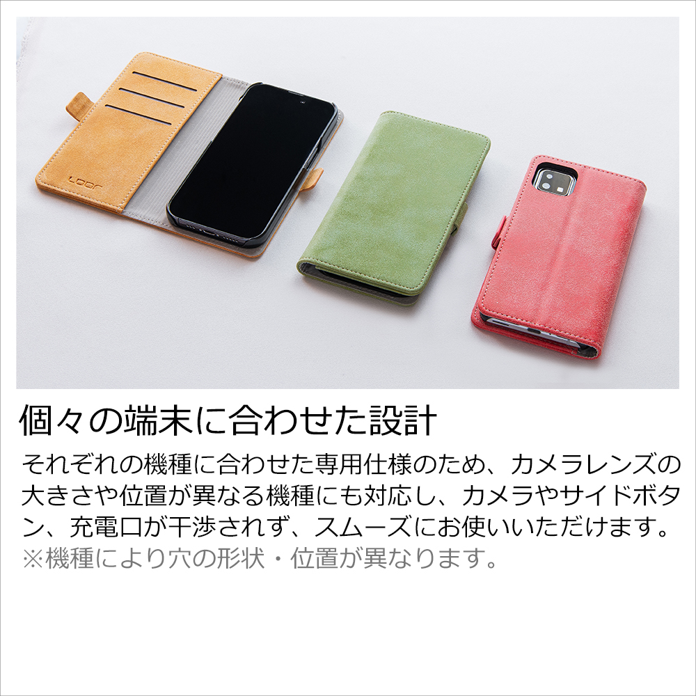 [ LOOF SIKI-MAG ] iPhone 13 iphone13 スマホケース ケース カバー 手帳型ケース カード収納 ベルト付き マグネット付き [ iPhone 13 ]