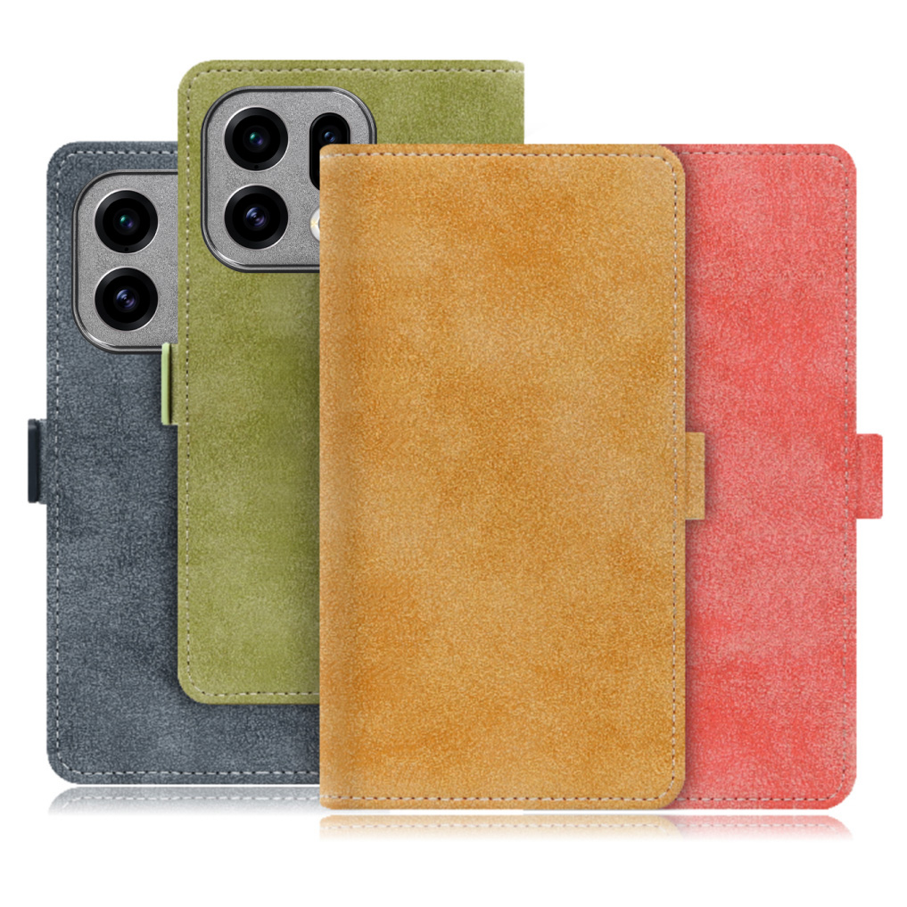 [ LOOF SIKI-MAG ] OPPO Find X9 OPG07 CPH2797 スマホケース ケース カバー 手帳型ケース カード収納 ベルト付き マグネット付き [ OPPO Find X9 ]