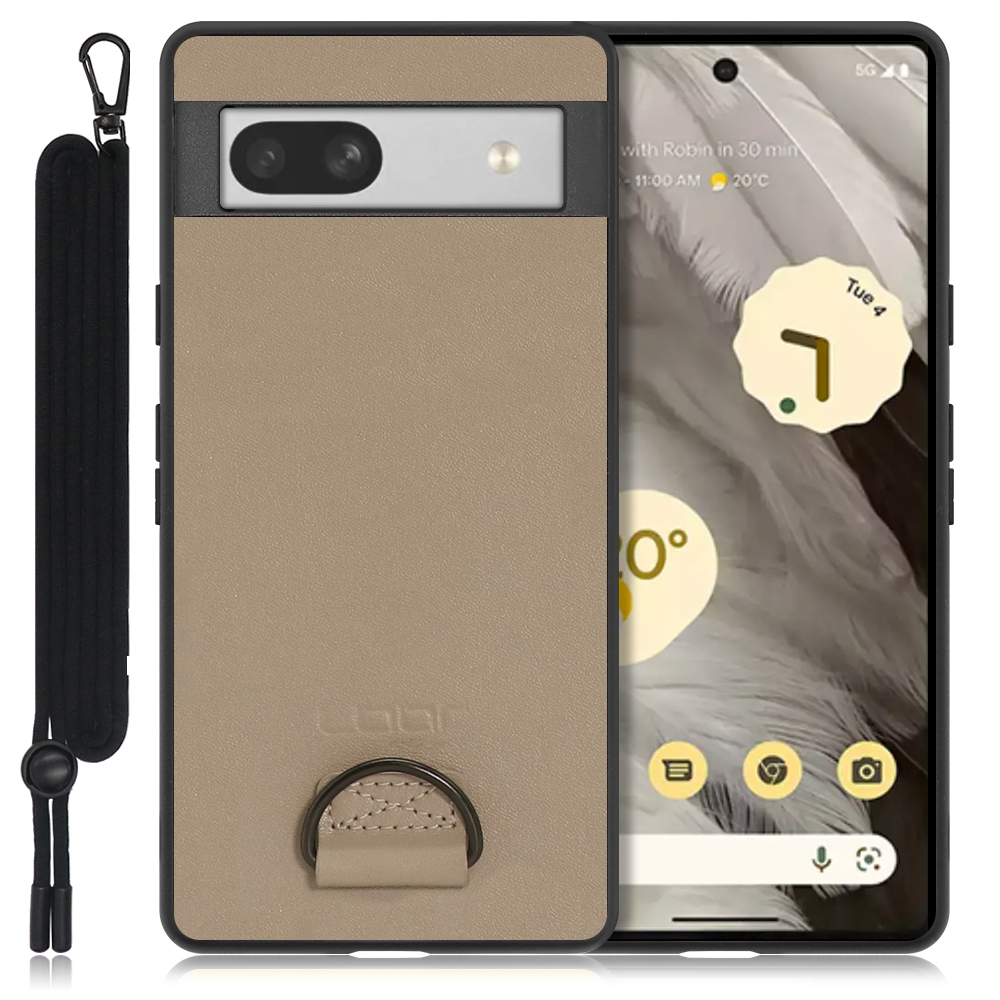 [ LOOF STRAP-SHELL ] Google Pixel 7a googlepixel7a pixel7a スマホケース 背面 ケース カバー ハードケース ショルダー スマホショルダー ストラップ 肩掛け 首掛け 本革 [ Google Pixel 7a ]