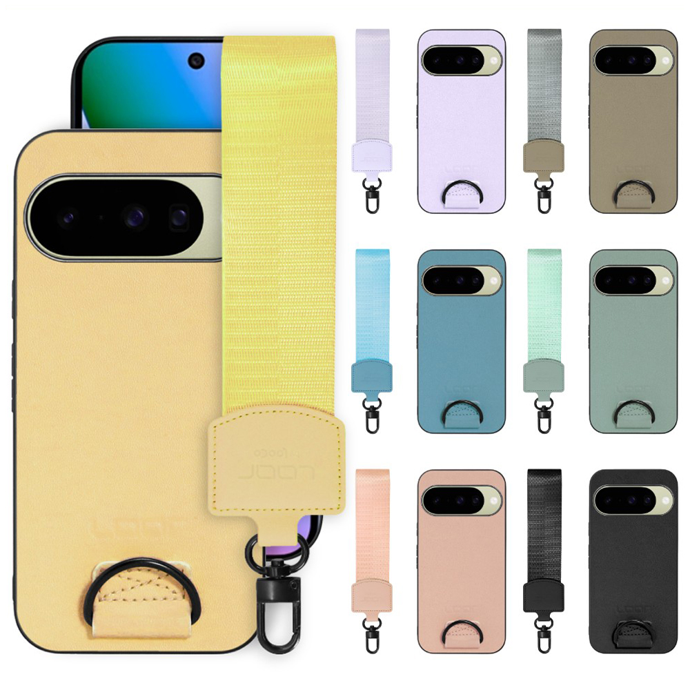 [ LOOF STRAP-SHELL (ショートVer.) ] Google Pixel 10 / 10 Pro Google Pixel10 Pixel10pro ピクセル10 ピクセル10プロ スマホケース 背面 ケース カバー ハードケース ハンドストラップ  本革 [ Google Pixel 10 / 10 Pro ]