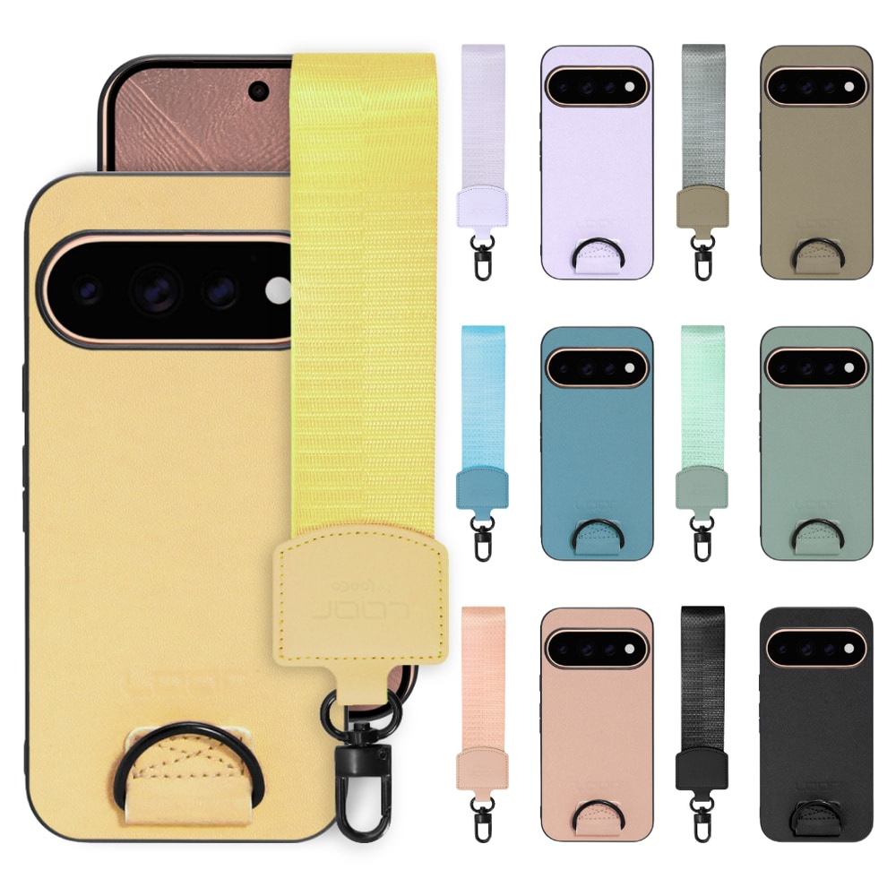 [ LOOF STRAP-SHELL (ショートVer.) ] Google Pixel 11 Pro  スマホケース 背面 ケース カバー ハードケース ハンドストラップ  本革 [ Google Pixel 11 Pro ]