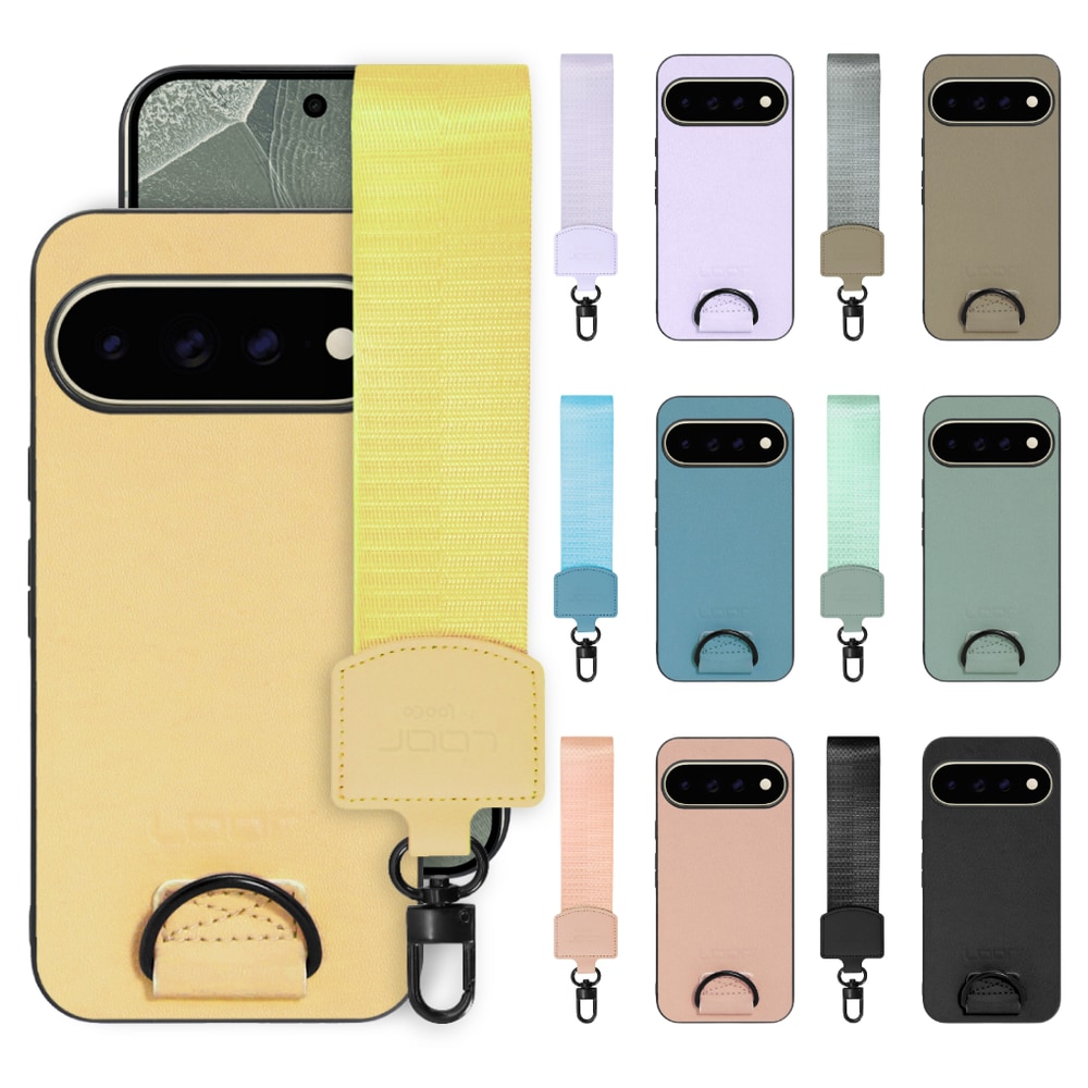 [ LOOF STRAP-SHELL (ショートVer.) ] Google Pixel 11 Pro XL  スマホケース 背面 ケース カバー ハードケース ハンドストラップ  本革 [ Google Pixel 11 Pro XL ]