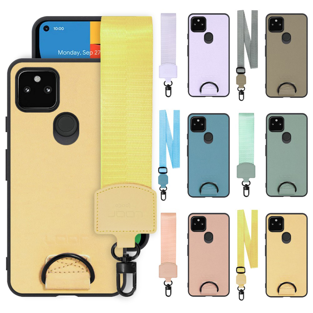 [ LOOF STRAP-SHELL ] Google Pixel 5a (5G) Googlepixel5a5g pixel5a5g pixel5a スマホケース 背面 ケース カバー ハードケース ショルダー スマホショルダー ストラップ 肩掛け 首掛け 本革 [ Google Pixel 5a (5G) ]