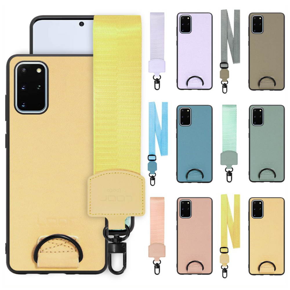 [ LOOF STRAP-SHELL ] Galaxy S20+ 5G SC-52A / SCG02 s20plus S20 plus s20プラス s20+5g s20plus5g スマホケース 背面 ケース カバー ハードケース ショルダー スマホショルダー ストラップ 肩掛け 首掛け 本革 [ Galaxy S20+ 5G ]