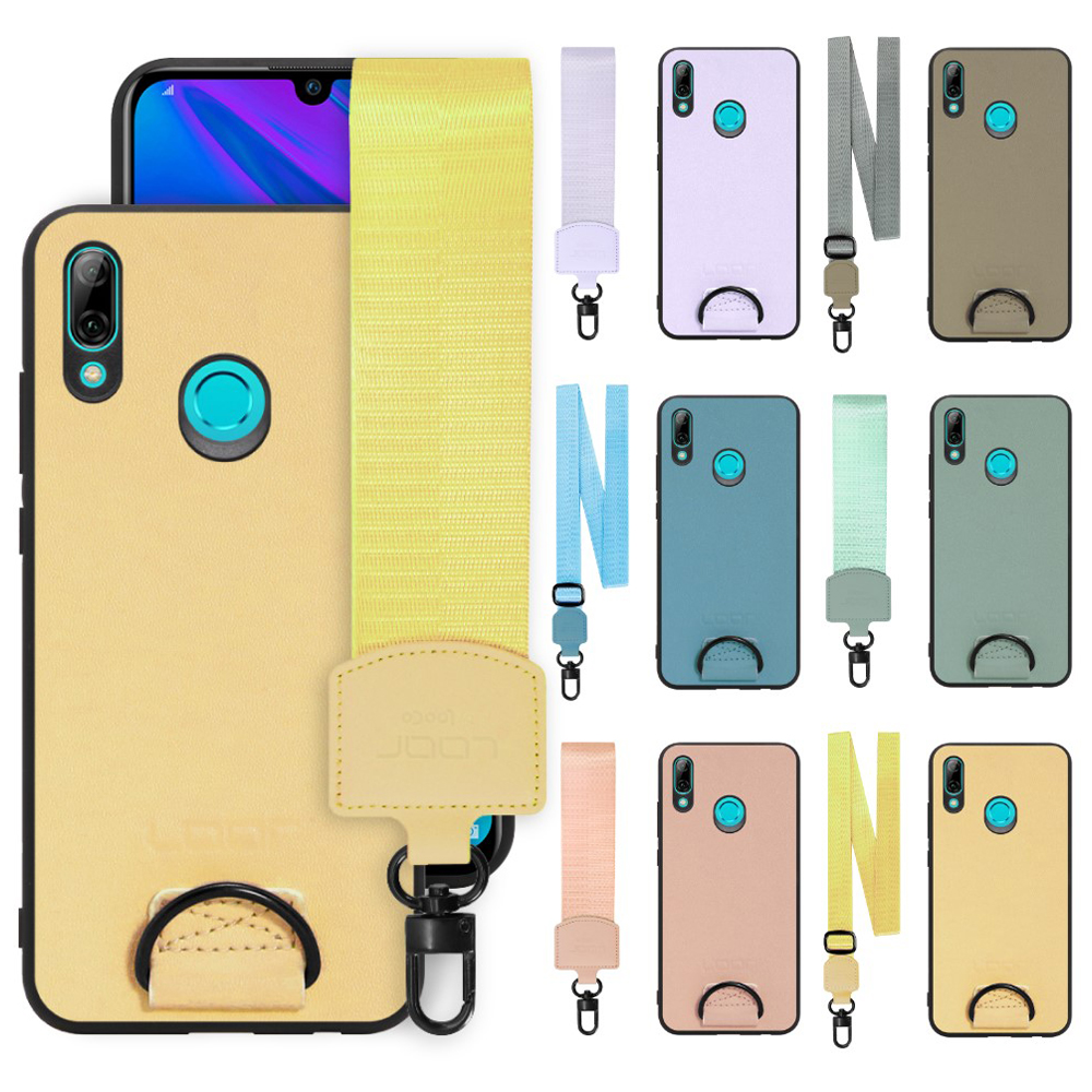 [ LOOF STRAP-SHELL ] HUAWEI nova lite 3 POT-LX2J novalite3 novalite 3 スマホケース 背面 ケース カバー ハードケース ショルダー スマホショルダー ストラップ 肩掛け 首掛け 本革 [ HUAWEI nova lite 3 ]