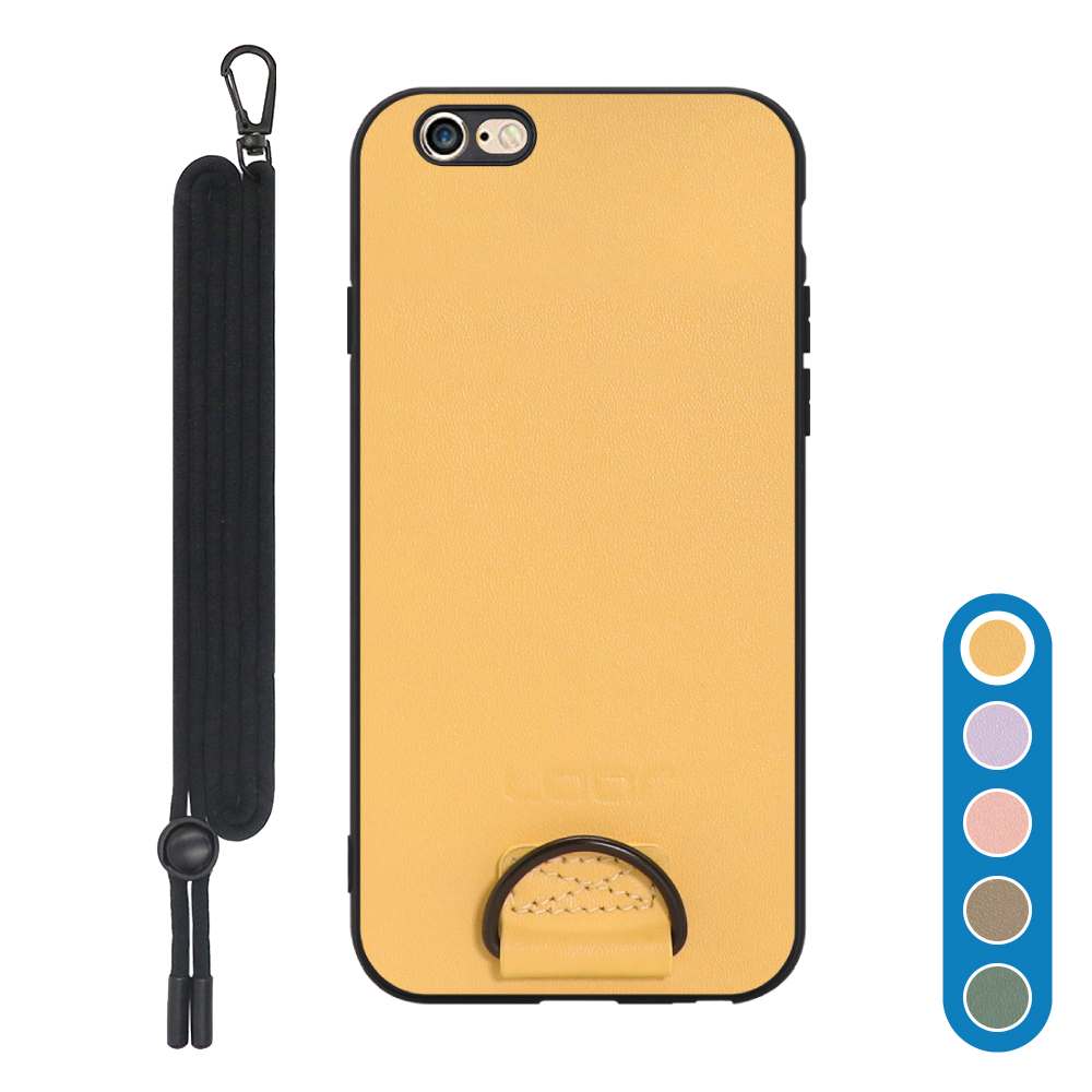 [ LOOF STRAP-SHELL ] iPhone 6 / 6s iphone6 iphone6s スマホケース 背面 ケース カバー ハードケース ショルダー スマホショルダー ストラップ 肩掛け 首掛け 本革 [ iPhone 6 / 6s ]