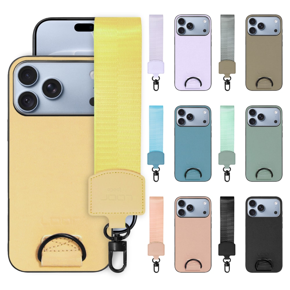 [ LOOF STRAP-SHELL (ショートVer.) ] iPhone 18 Pro Max iPhone18 Pro Max アイフォン18 プロ マックス スマホケース 背面 ケース カバー ハードケース ハンドストラップ  本革 [ iPhone 18 Pro Max ]