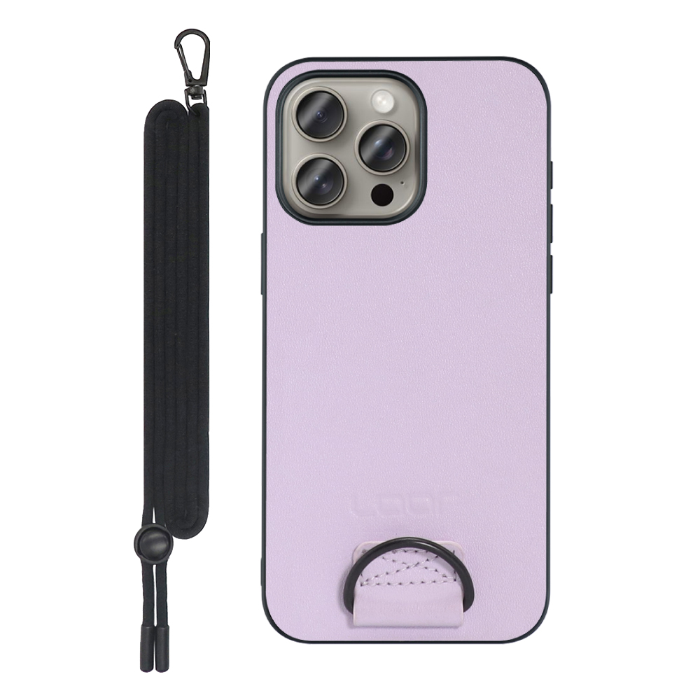 [ LOOF STRAP-SHELL ] iPhone 15 Pro Max iPhone15 Pro Max アイフォン15 プロ マックス iPhone 15 15ProMax アイフォン 15 スマホケース 背面 ケース カバー ハードケース ショルダー スマホショルダー ストラップ 肩掛け 首掛け 本革 [ iPhone 15 Pro Max ]