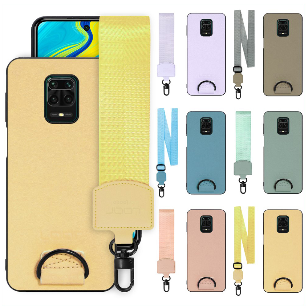 [ LOOF STRAP-SHELL ] Xiaomi Redmi Note 9S redminote9s note9S redminote スマホケース 背面 ケース カバー ハードケース ショルダー スマホショルダー ストラップ 肩掛け 首掛け 本革 [ Redmi Note 9S ]